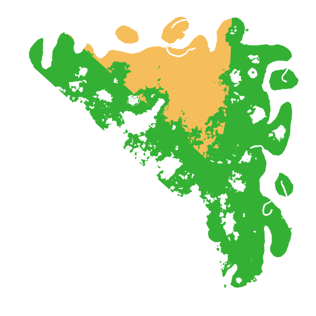 Biome Rust Map: Procedural Map, Size: 5000, Seed: 51000