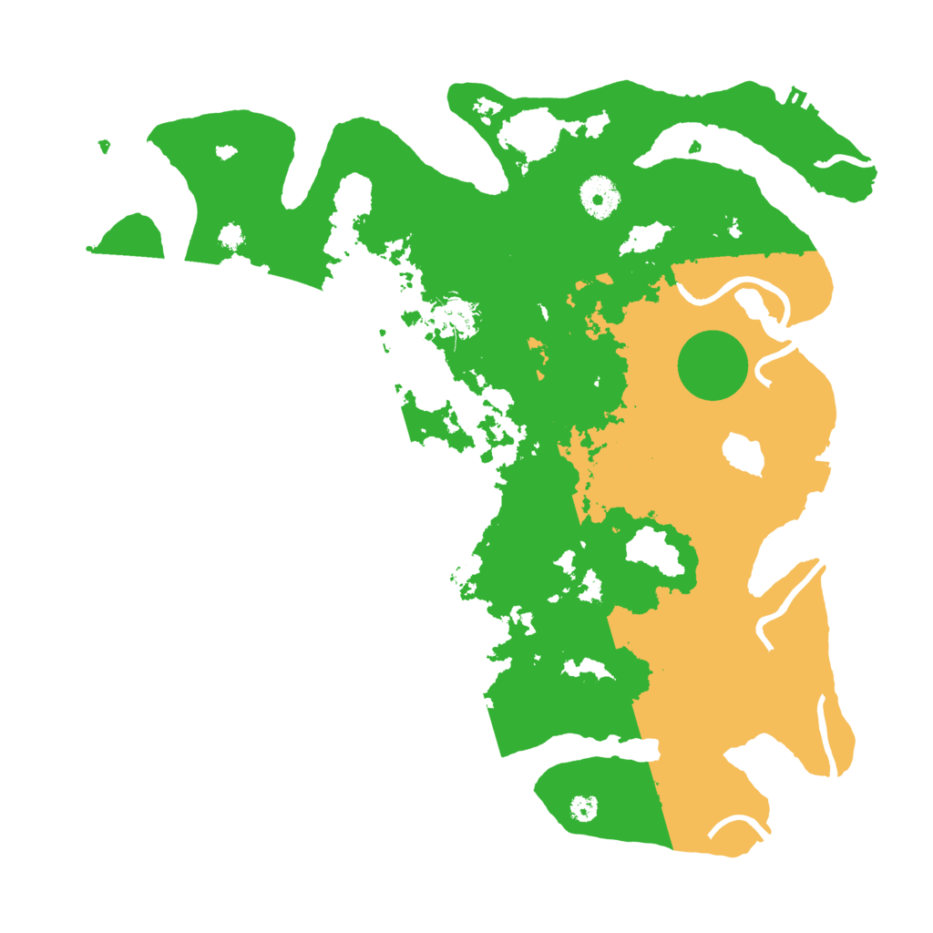 Biome Rust Map: Procedural Map, Size: 3500, Seed: 21496863