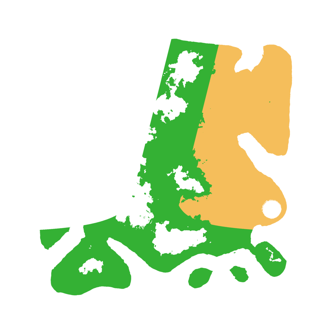 Biome Rust Map: Barren, Size: 3000, Seed: 1129894