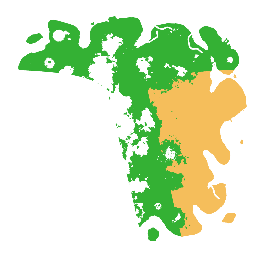 Biome Rust Map: Procedural Map, Size: 3900, Seed: 5425295