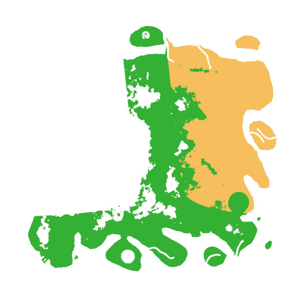 Biome Rust Map: Procedural Map, Size: 3800, Seed: 966097469