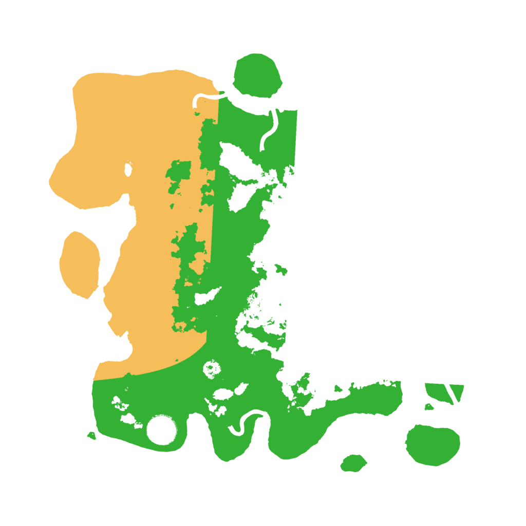 Biome Rust Map: Procedural Map, Size: 3100, Seed: 56896