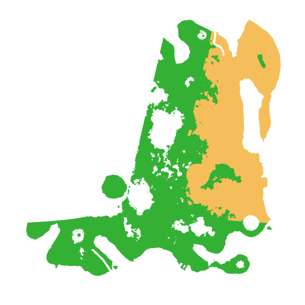 Biome Rust Map: Procedural Map, Size: 3500, Seed: 1597735471