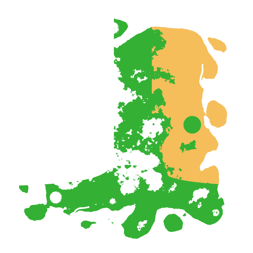 Biome Rust Map: Procedural Map, Size: 3800, Seed: 45632