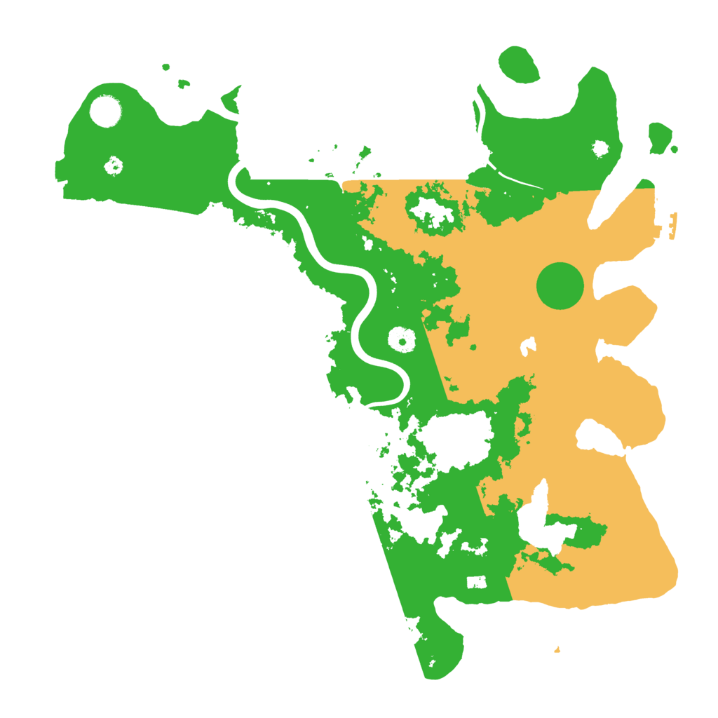 Biome Rust Map: Procedural Map, Size: 4000, Seed: 9713