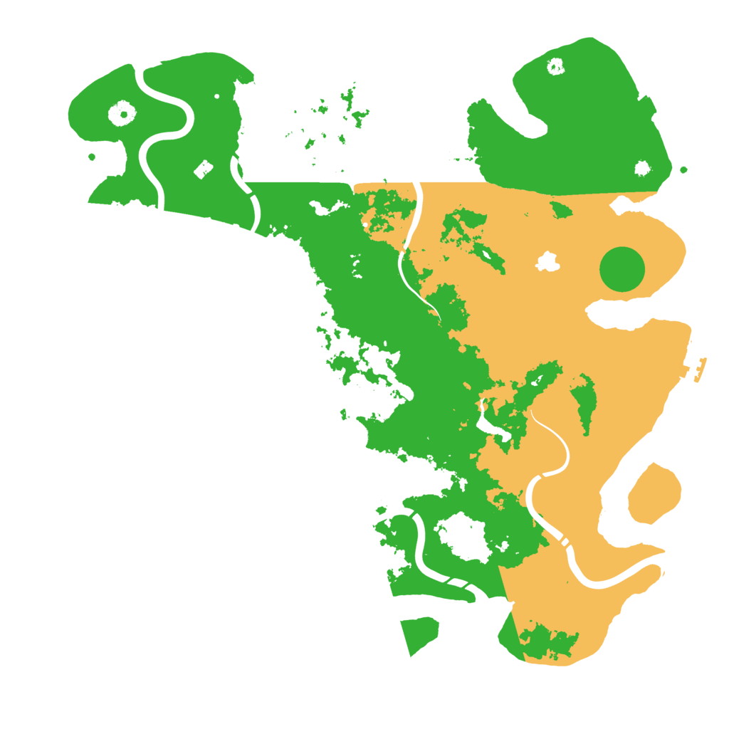 Biome Rust Map: Procedural Map, Size: 4250, Seed: 1438458368