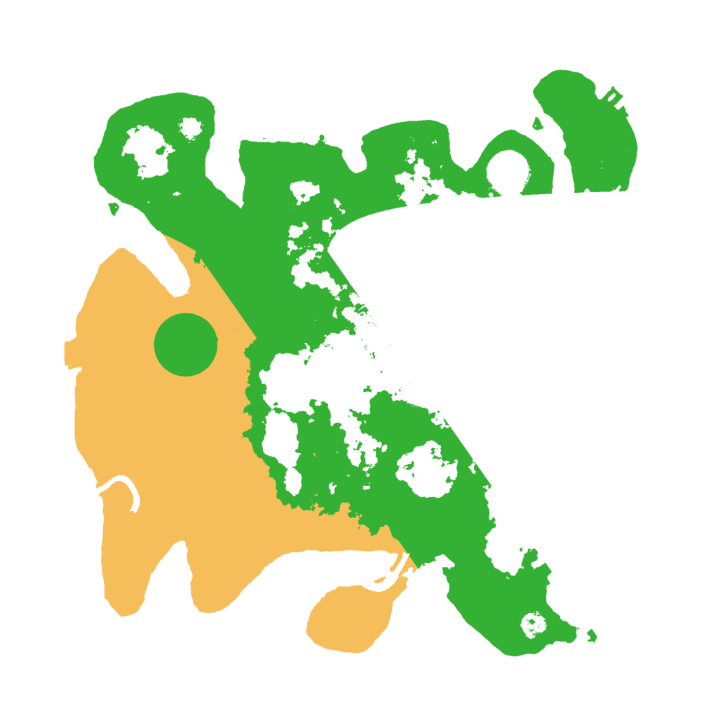 Biome Rust Map: Procedural Map, Size: 3000, Seed: 2472