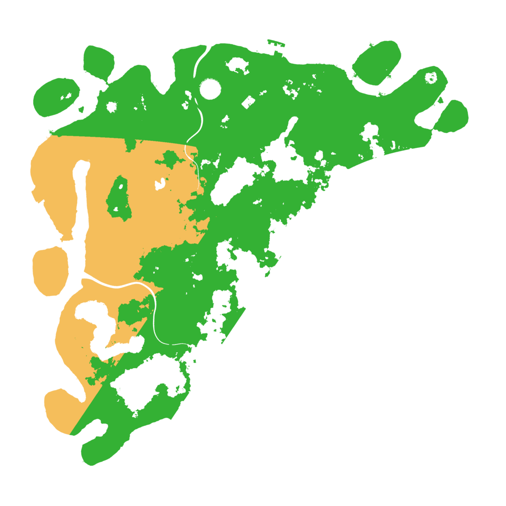 Biome Rust Map: Procedural Map, Size: 4250, Seed: 12823