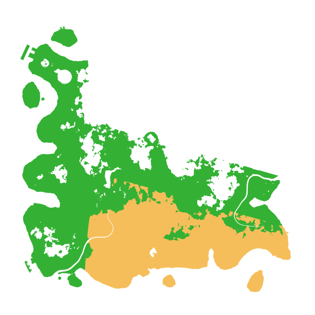 Biome Rust Map: Procedural Map, Size: 4000, Seed: 357095666