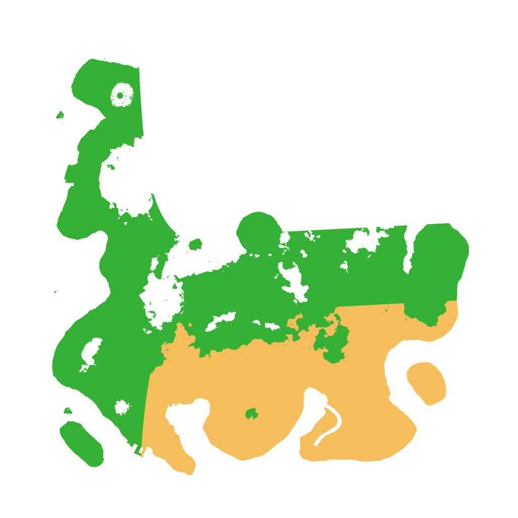 Biome Rust Map: Procedural Map, Size: 3300, Seed: 455361807