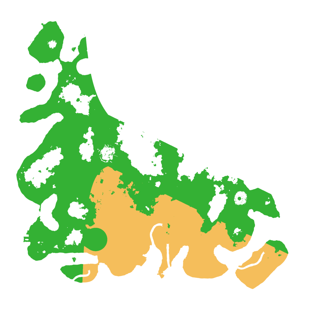 Biome Rust Map: Procedural Map, Size: 3500, Seed: 201320352