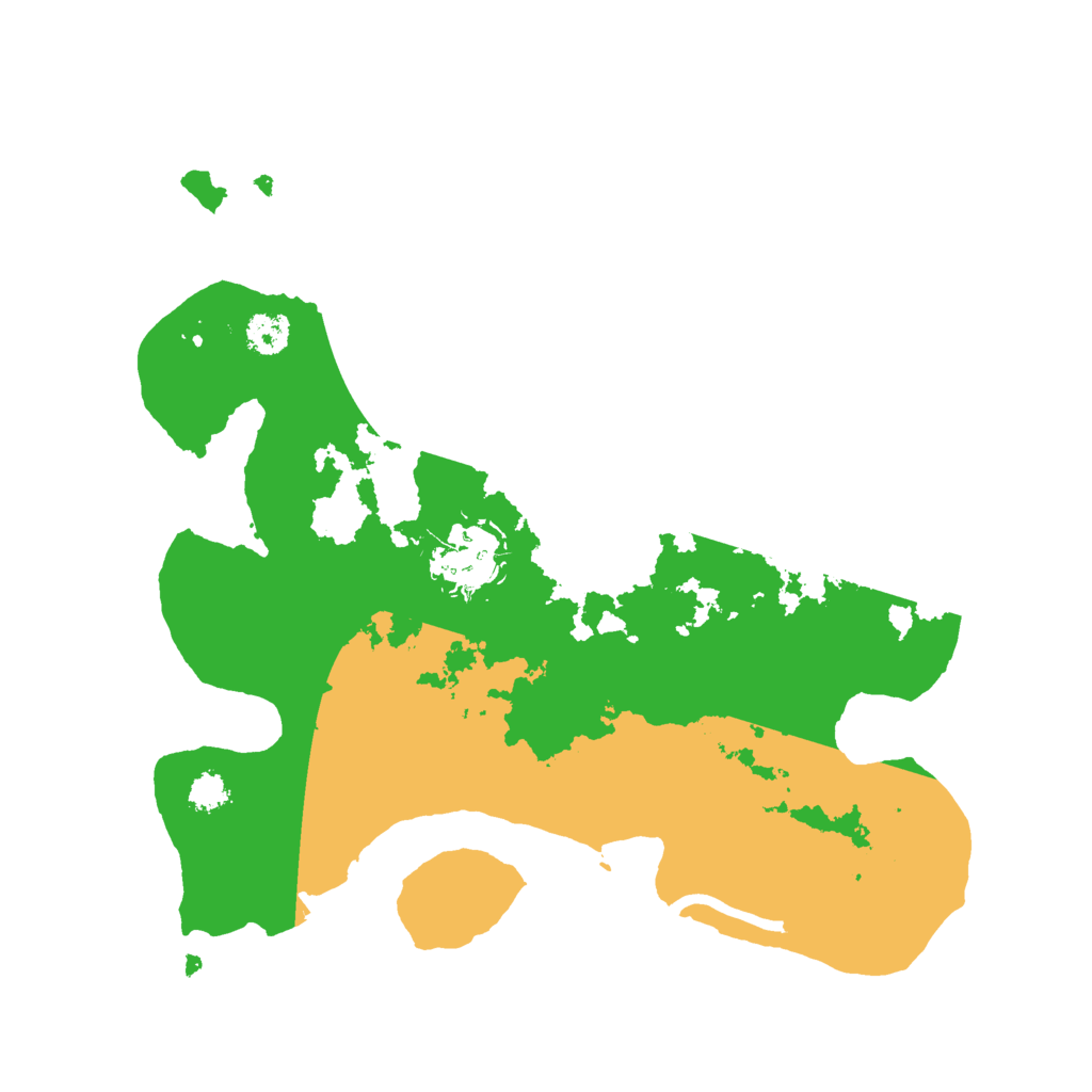 Biome Rust Map: Procedural Map, Size: 2632, Seed: 13825