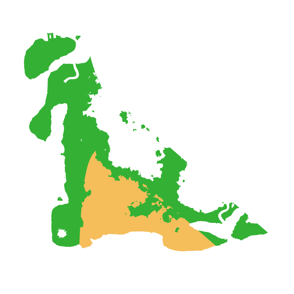 Biome Rust Map: Procedural Map, Size: 3000, Seed: 2138456953