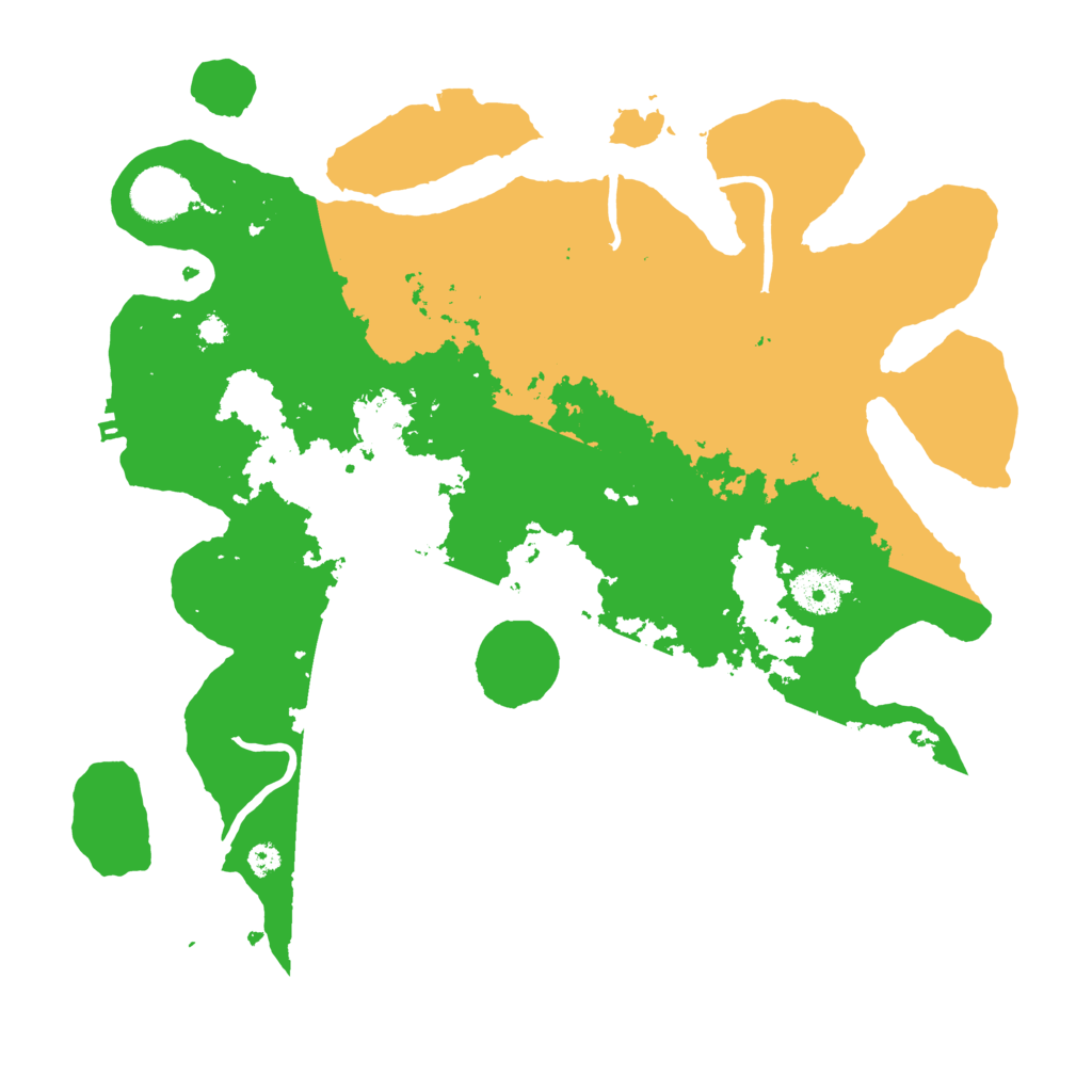 Biome Rust Map: Procedural Map, Size: 3500, Seed: 922335079