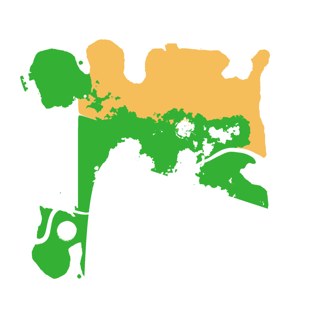 Biome Rust Map: Procedural Map, Size: 3000, Seed: 1839108601
