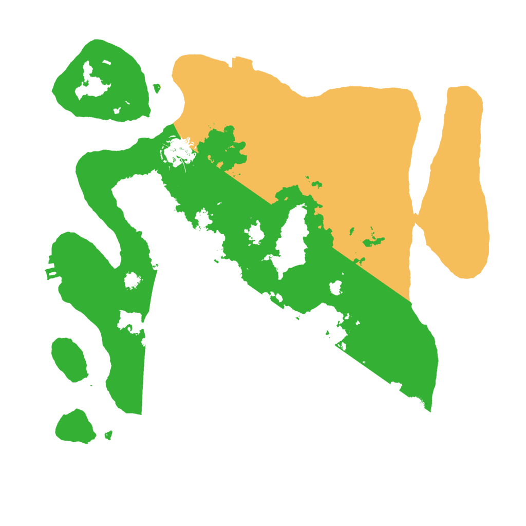 Biome Rust Map: Procedural Map, Size: 3000, Seed: 1633108819