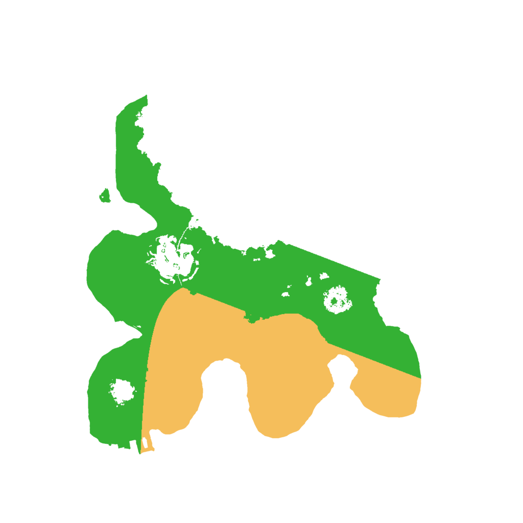 Biome Rust Map: Procedural Map, Size: 2000, Seed: 85991