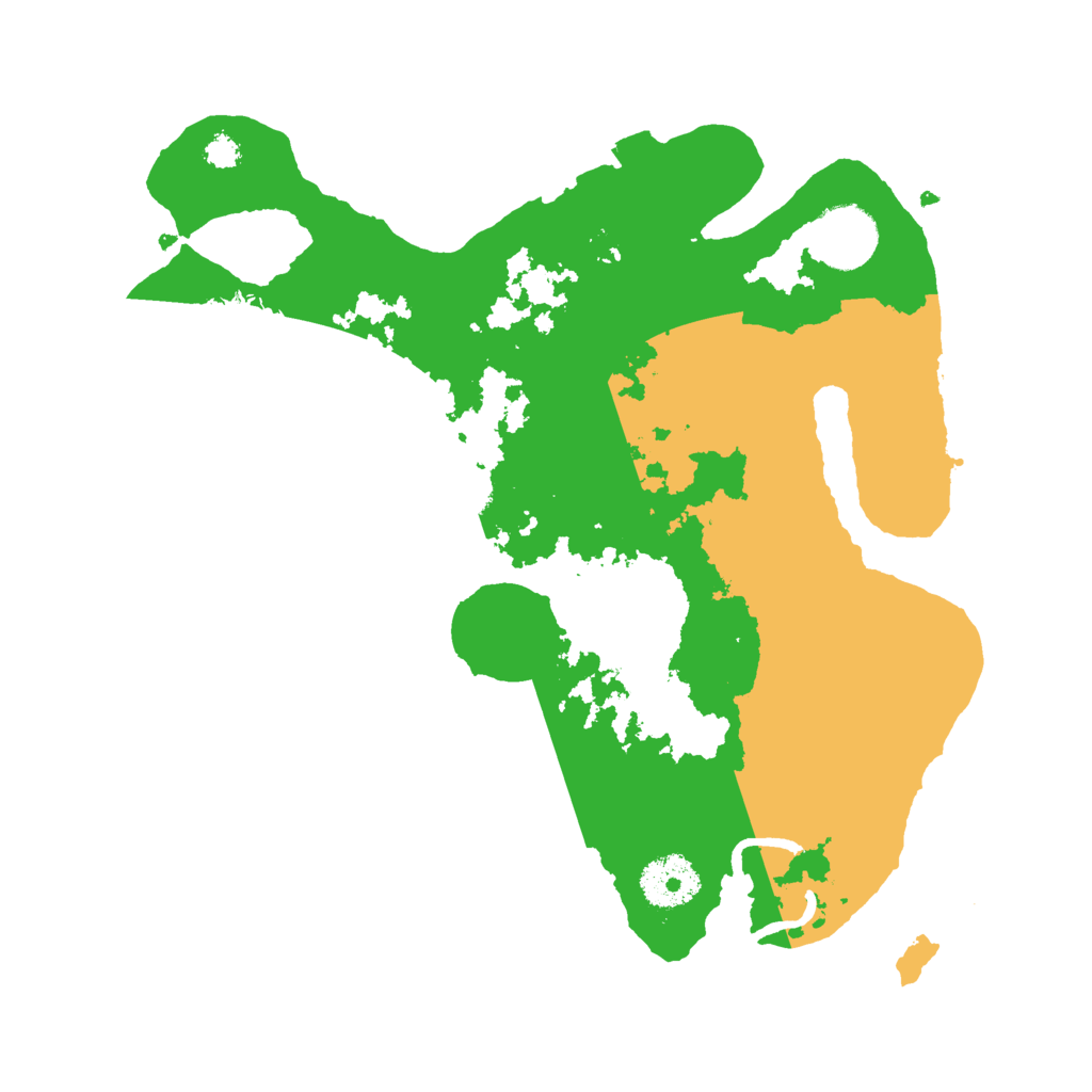 Biome Rust Map: Procedural Map, Size: 3000, Seed: 1054741381