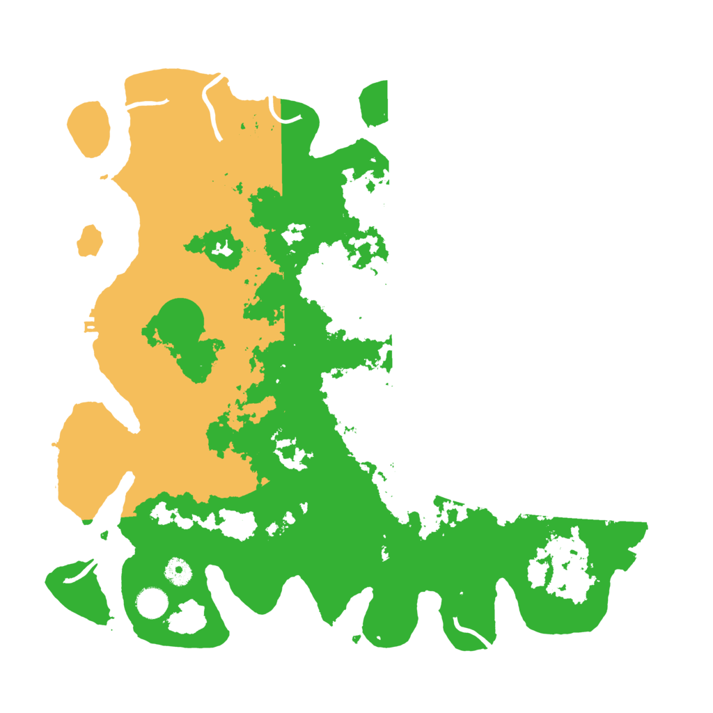 Biome Rust Map: Procedural Map, Size: 4000, Seed: 63911062