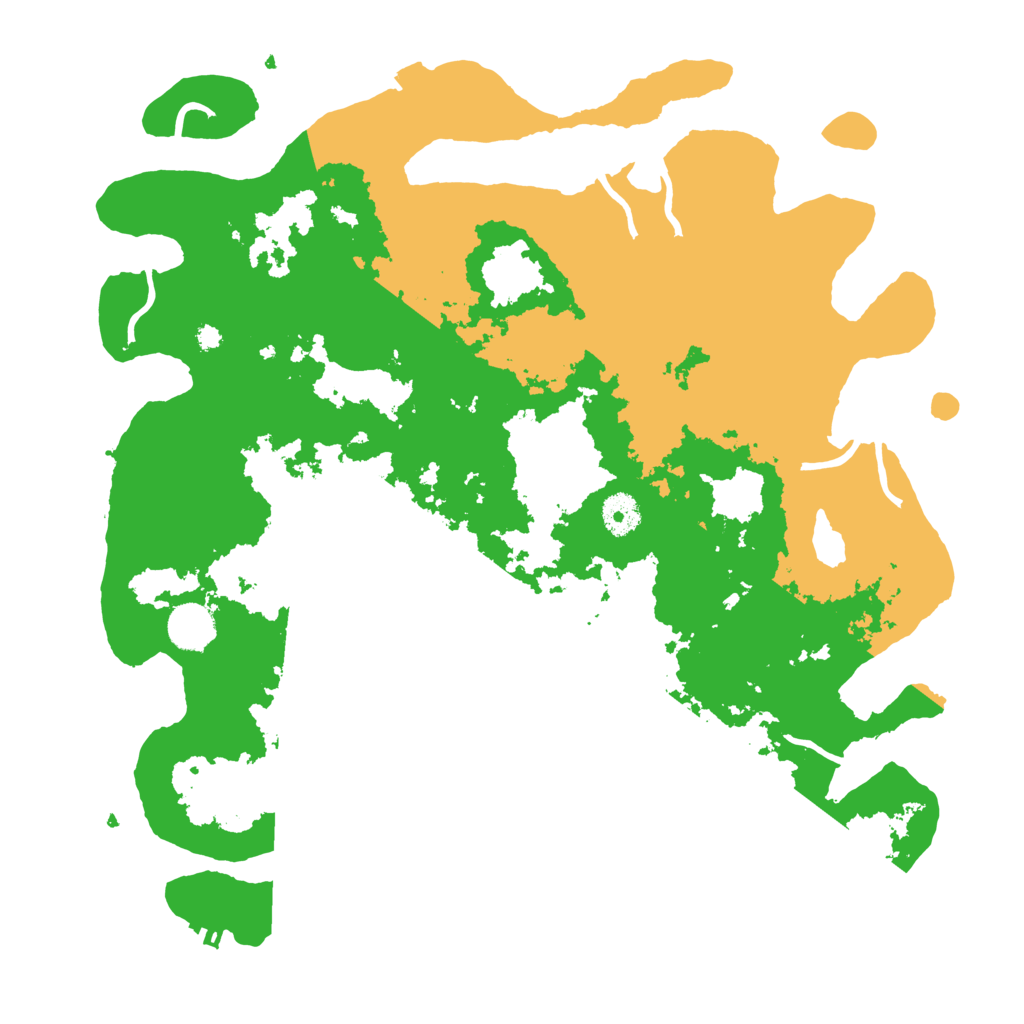 Biome Rust Map: Procedural Map, Size: 3850, Seed: 22707677