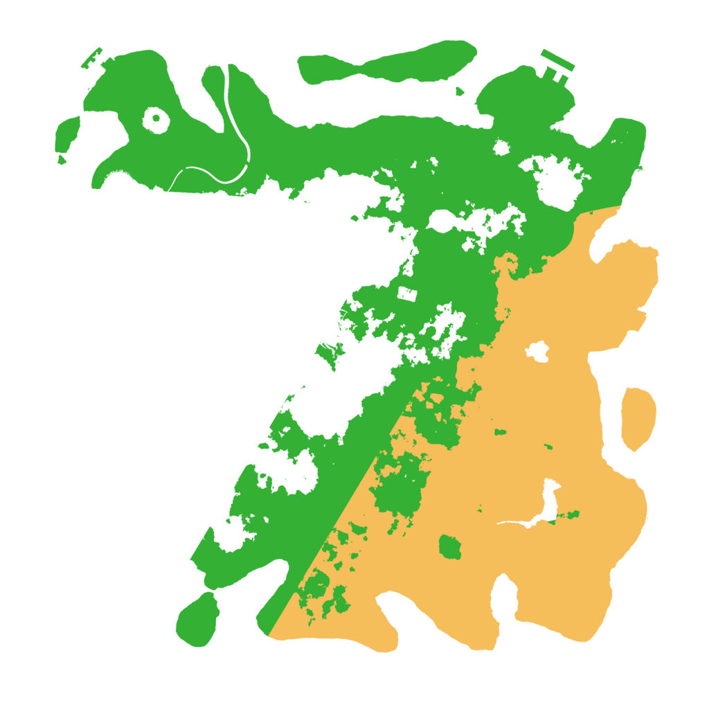 Biome Rust Map: Procedural Map, Size: 4000, Seed: 686221893