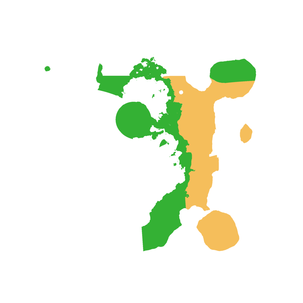 Biome Rust Map: Procedural Map, Size: 2250, Seed: 100