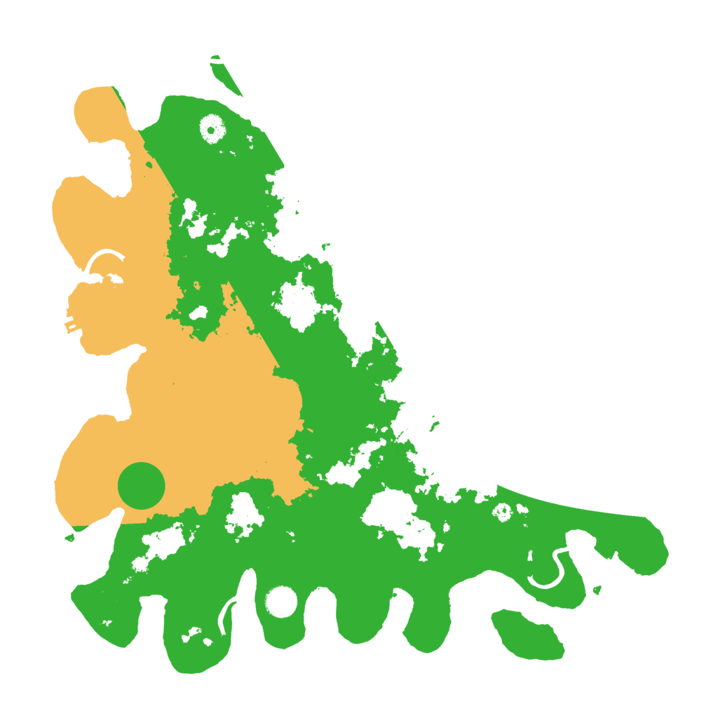 Biome Rust Map: Procedural Map, Size: 4000, Seed: 47432