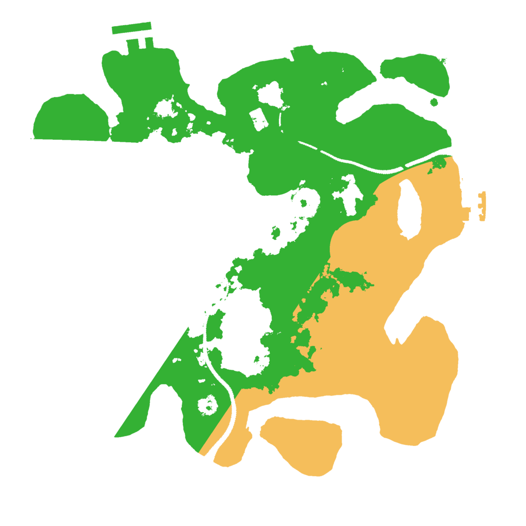 Biome Rust Map: Procedural Map, Size: 2700, Seed: 498017485