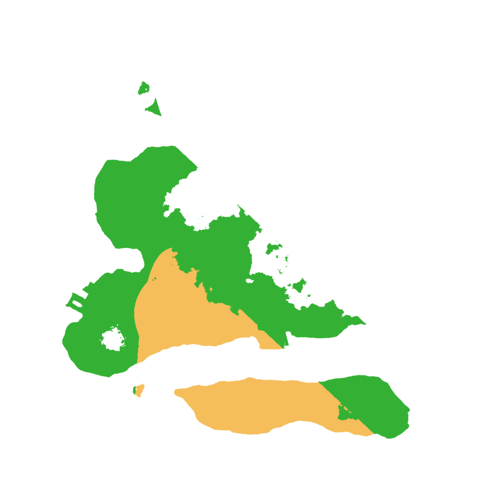 Biome Rust Map: Procedural Map, Size: 2000, Seed: 1014128703