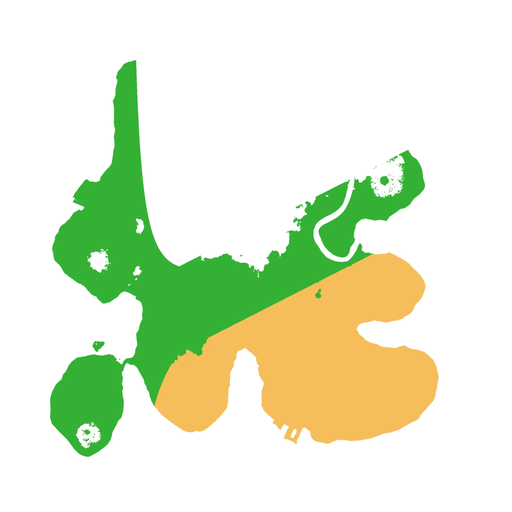 Biome Rust Map: Procedural Map, Size: 2250, Seed: 1990676320