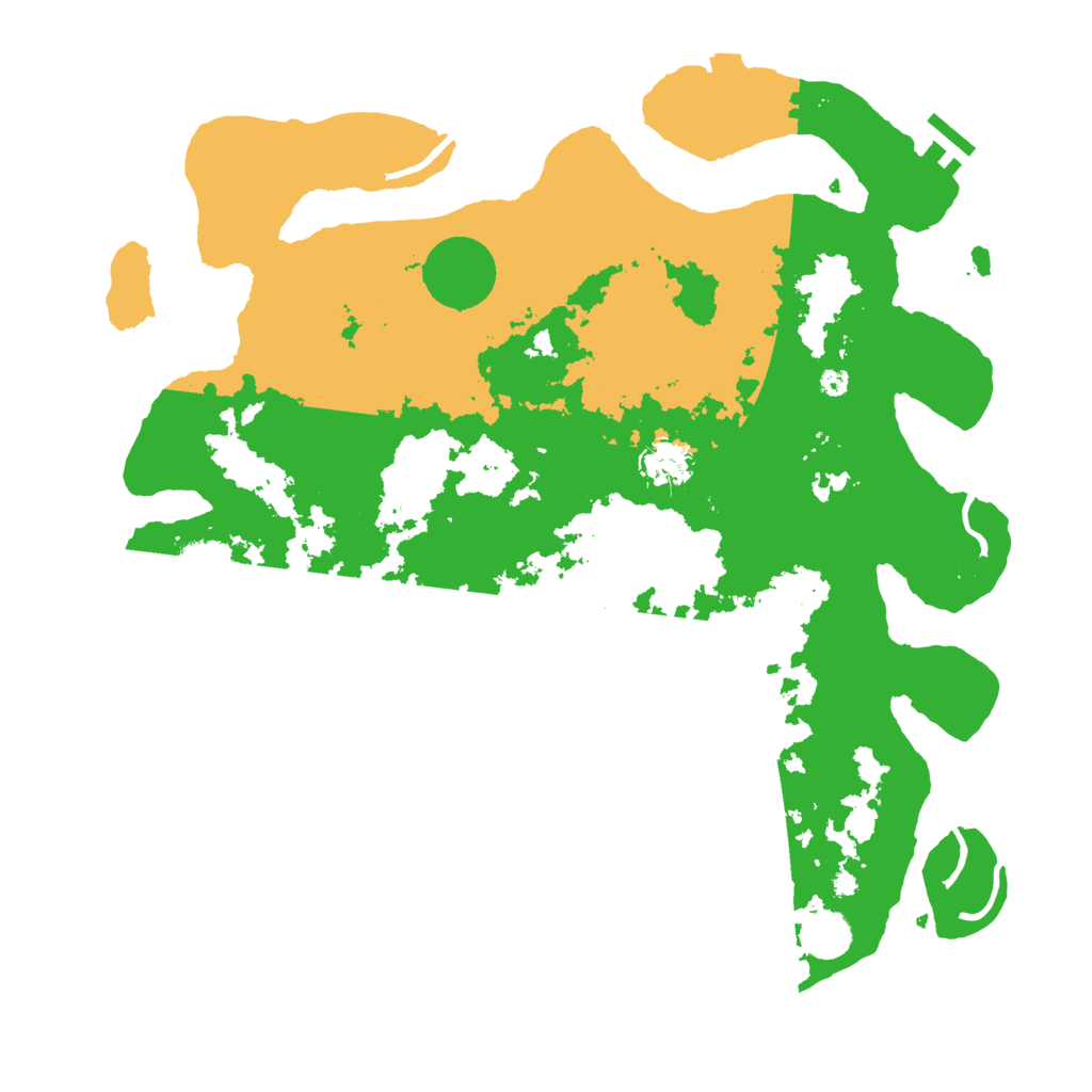 Biome Rust Map: Procedural Map, Size: 4000, Seed: 49626