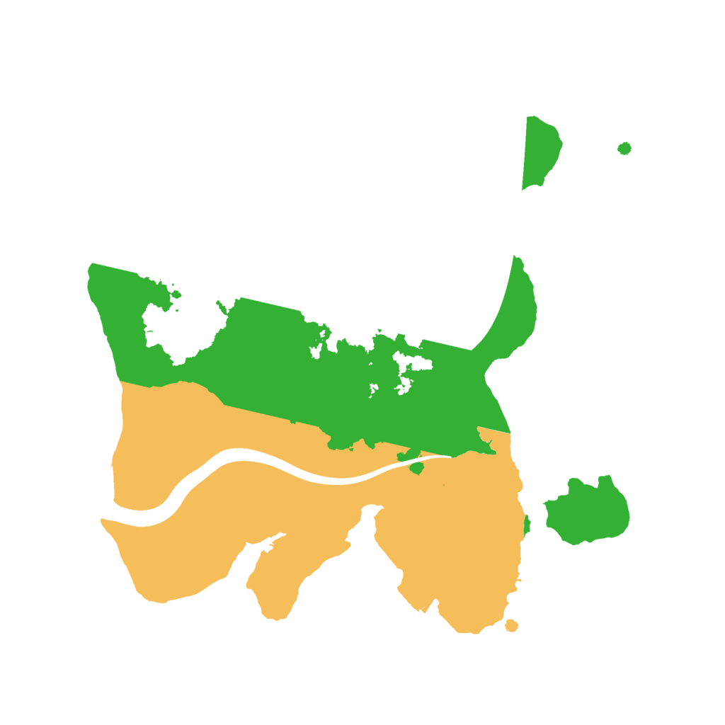 Biome Rust Map: Procedural Map, Size: 2250, Seed: 1343359042