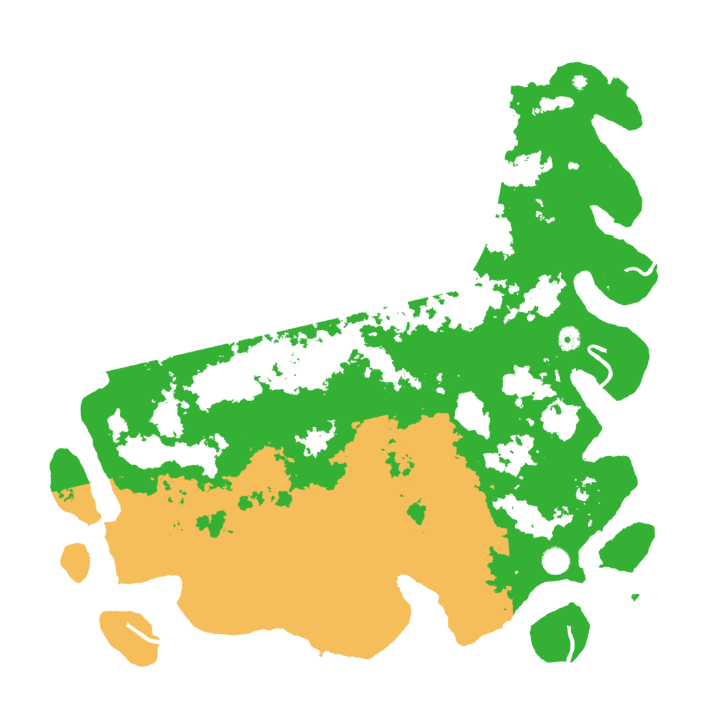 Biome Rust Map: Procedural Map, Size: 4500, Seed: 1252804048