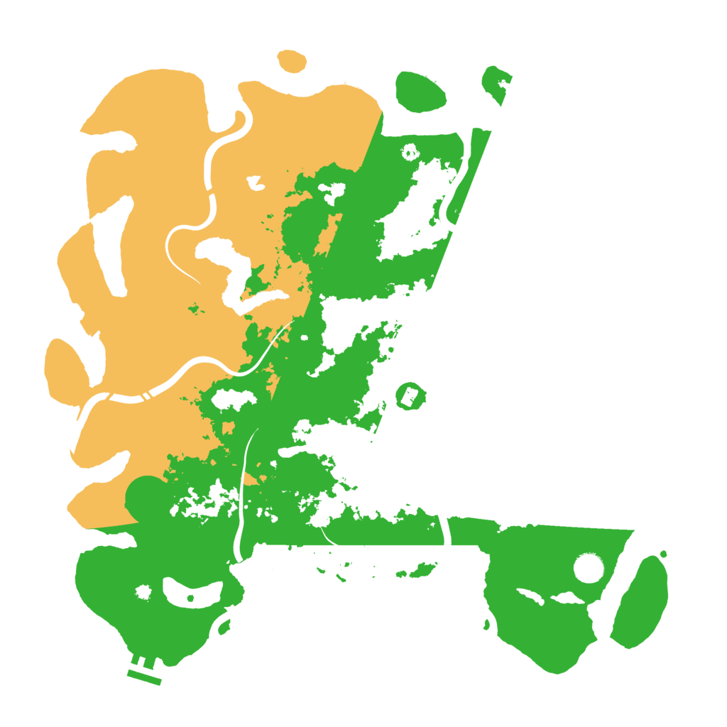 Biome Rust Map: Procedural Map, Size: 4250, Seed: 188475235