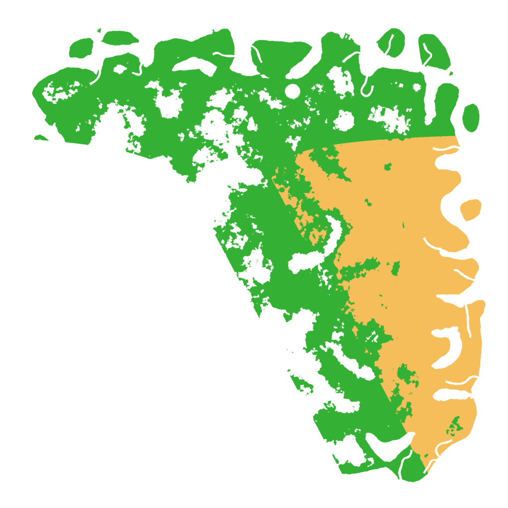 Biome Rust Map: Procedural Map, Size: 6000, Seed: 4324234