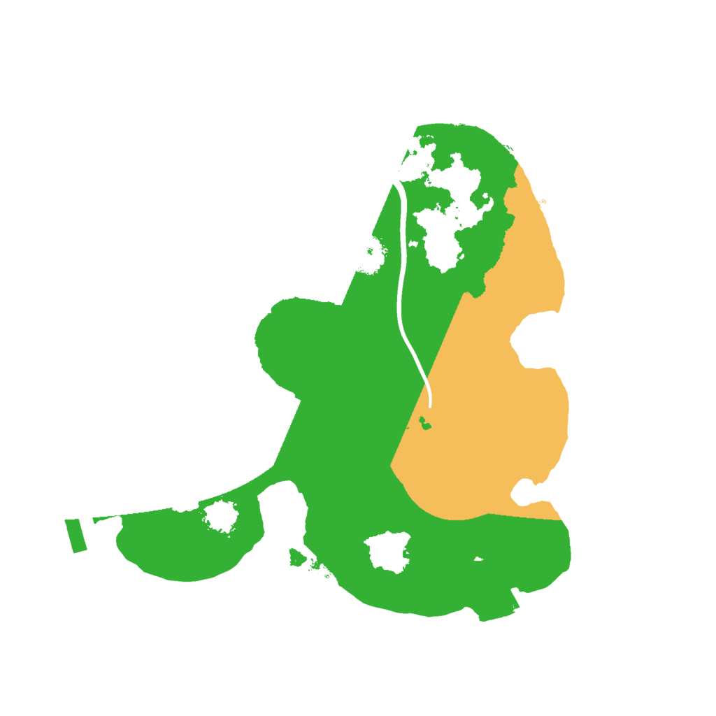 Biome Rust Map: Procedural Map, Size: 2000, Seed: 497655628