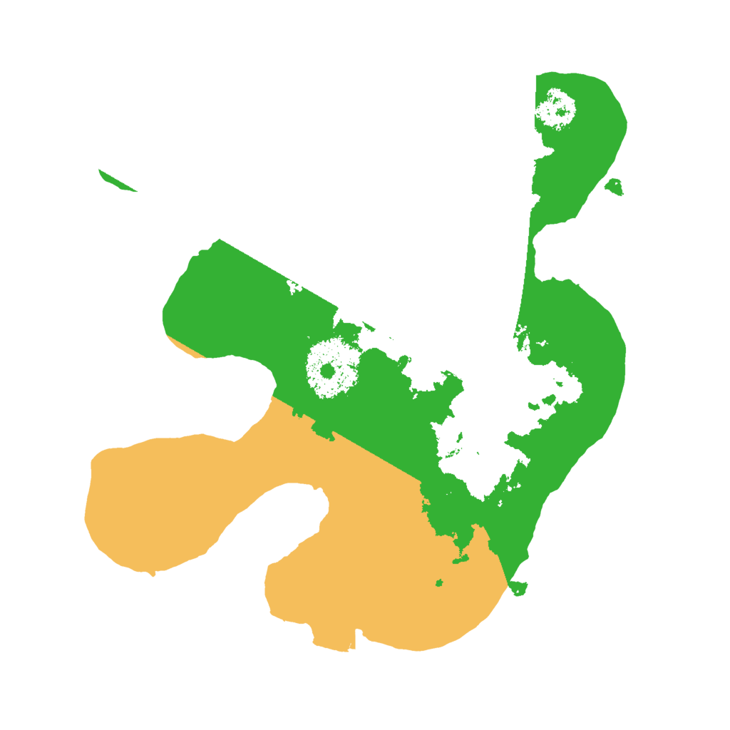 Biome Rust Map: Procedural Map, Size: 2000, Seed: 2140627609