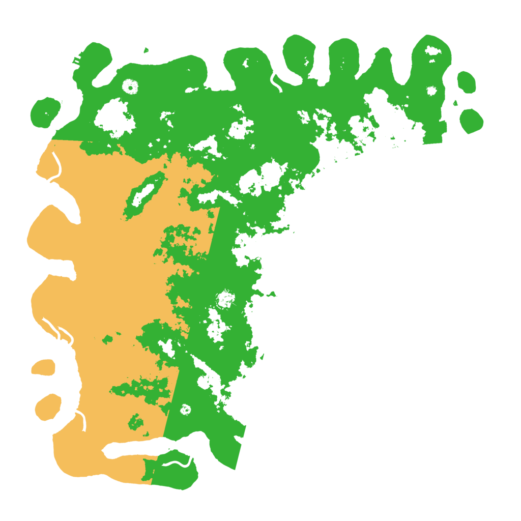 Biome Rust Map: Procedural Map, Size: 5000, Seed: 1975229338