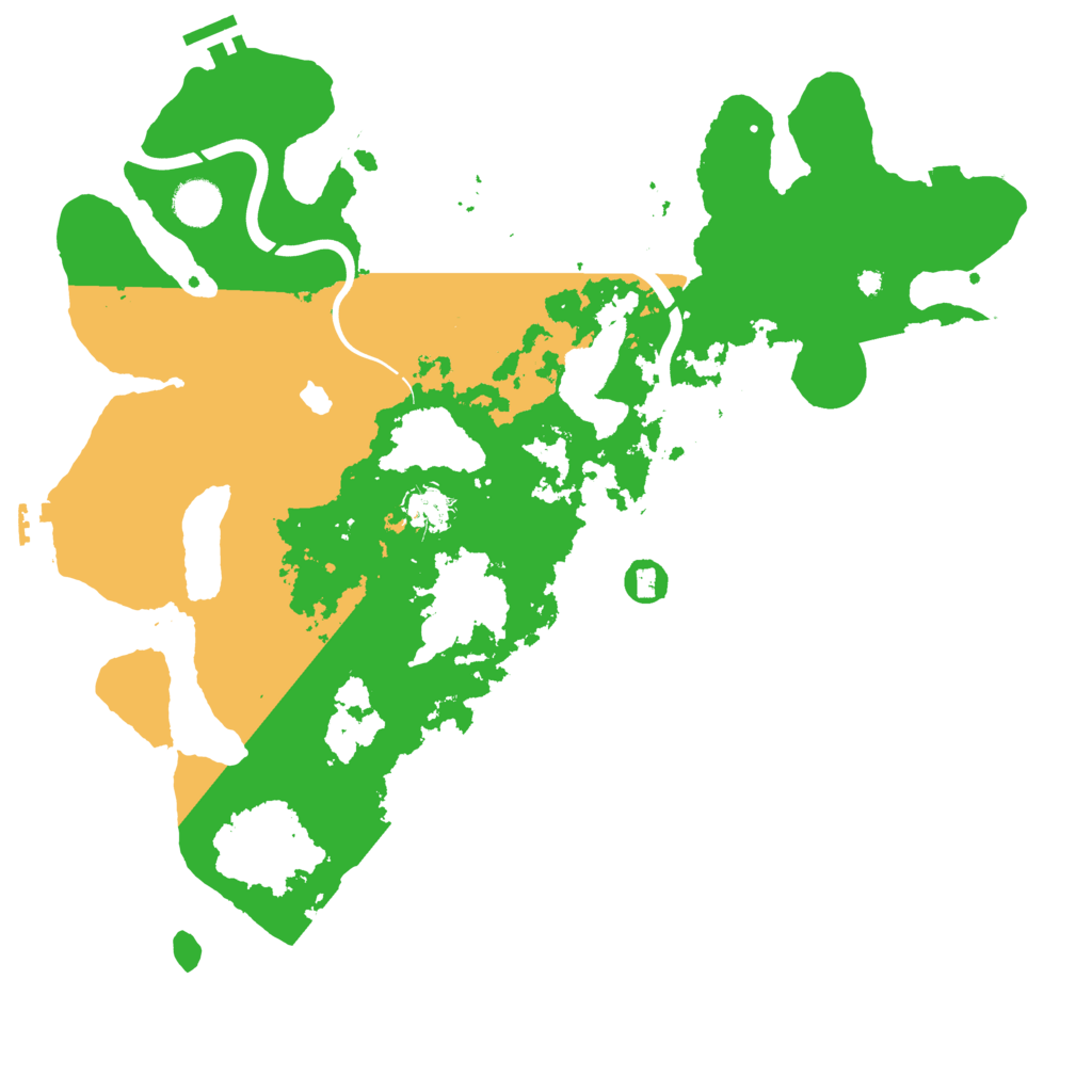 Biome Rust Map: Procedural Map, Size: 4000, Seed: 917139218