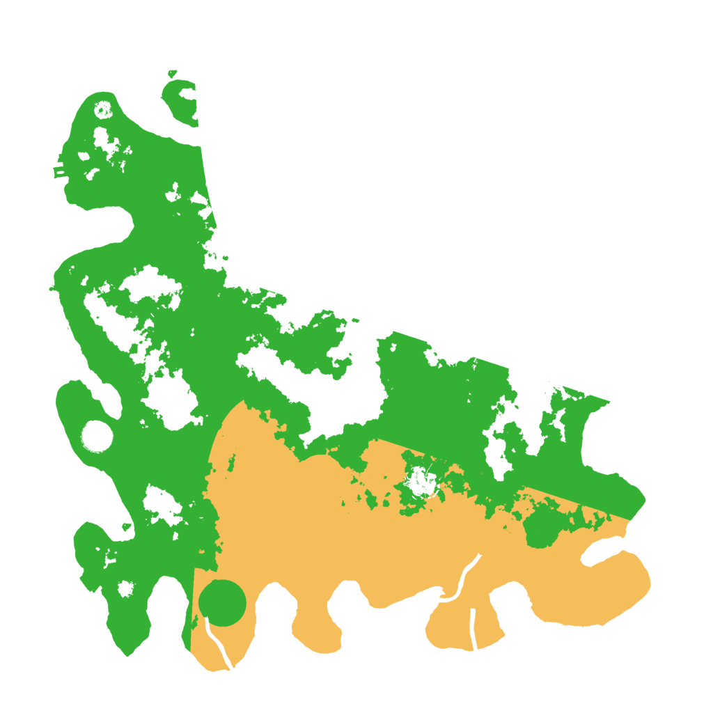 Biome Rust Map: Procedural Map, Size: 4000, Seed: 51505150