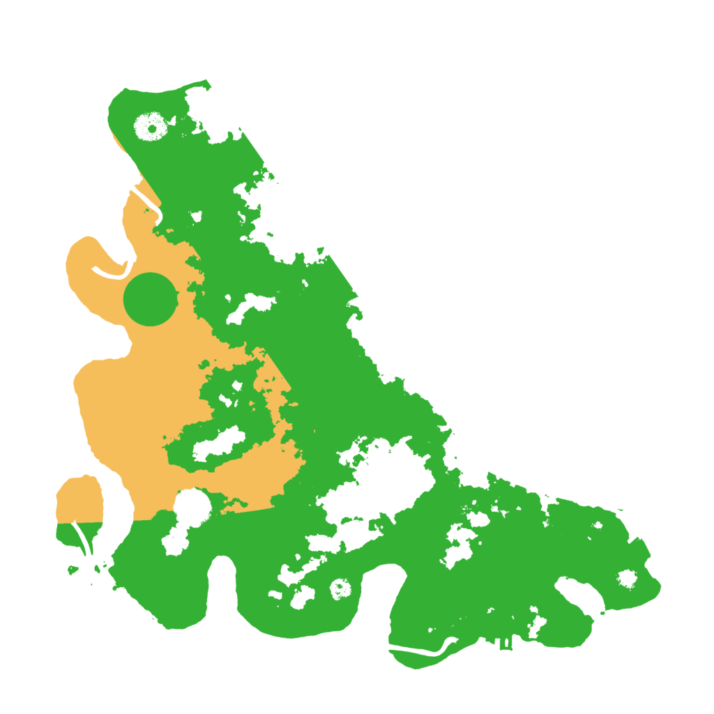 Biome Rust Map: Procedural Map, Size: 3500, Seed: 1187049966