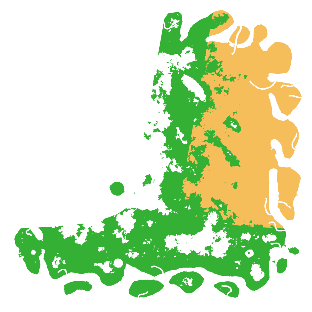 Biome Rust Map: Procedural Map, Size: 6000, Seed: 3467069