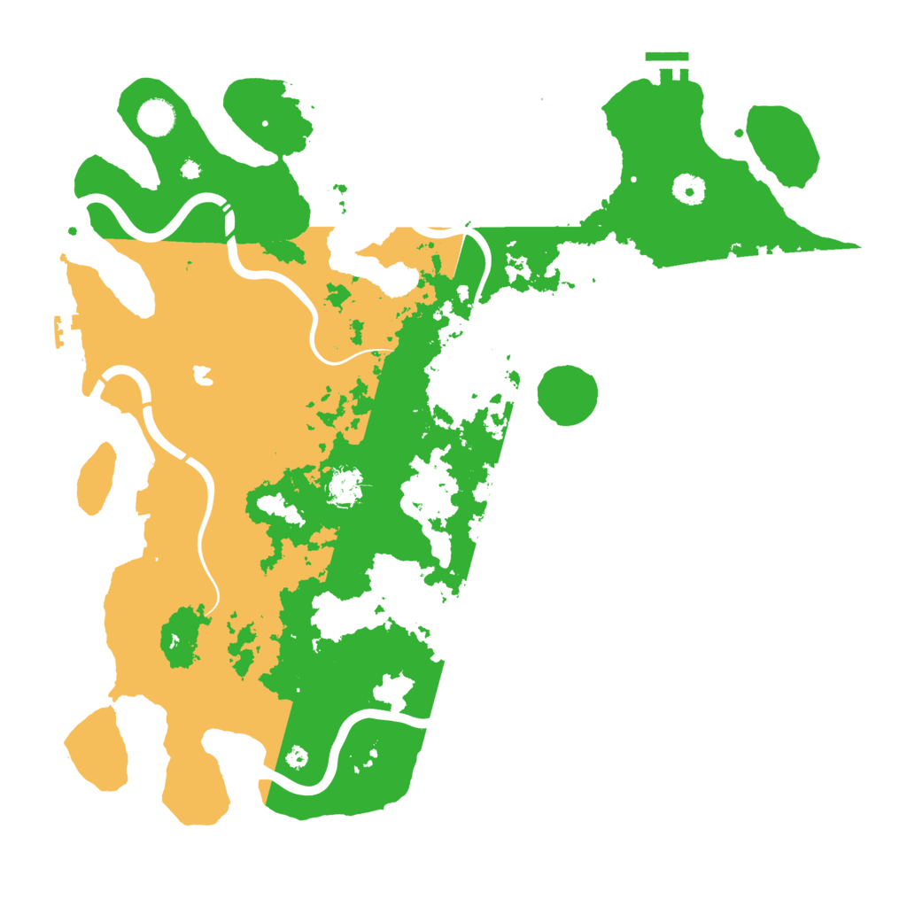 Biome Rust Map: Procedural Map, Size: 4250, Seed: 1838648276