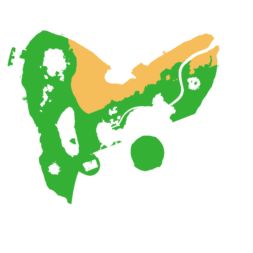 Biome Rust Map: Procedural Map, Size: 2000, Seed: 784529