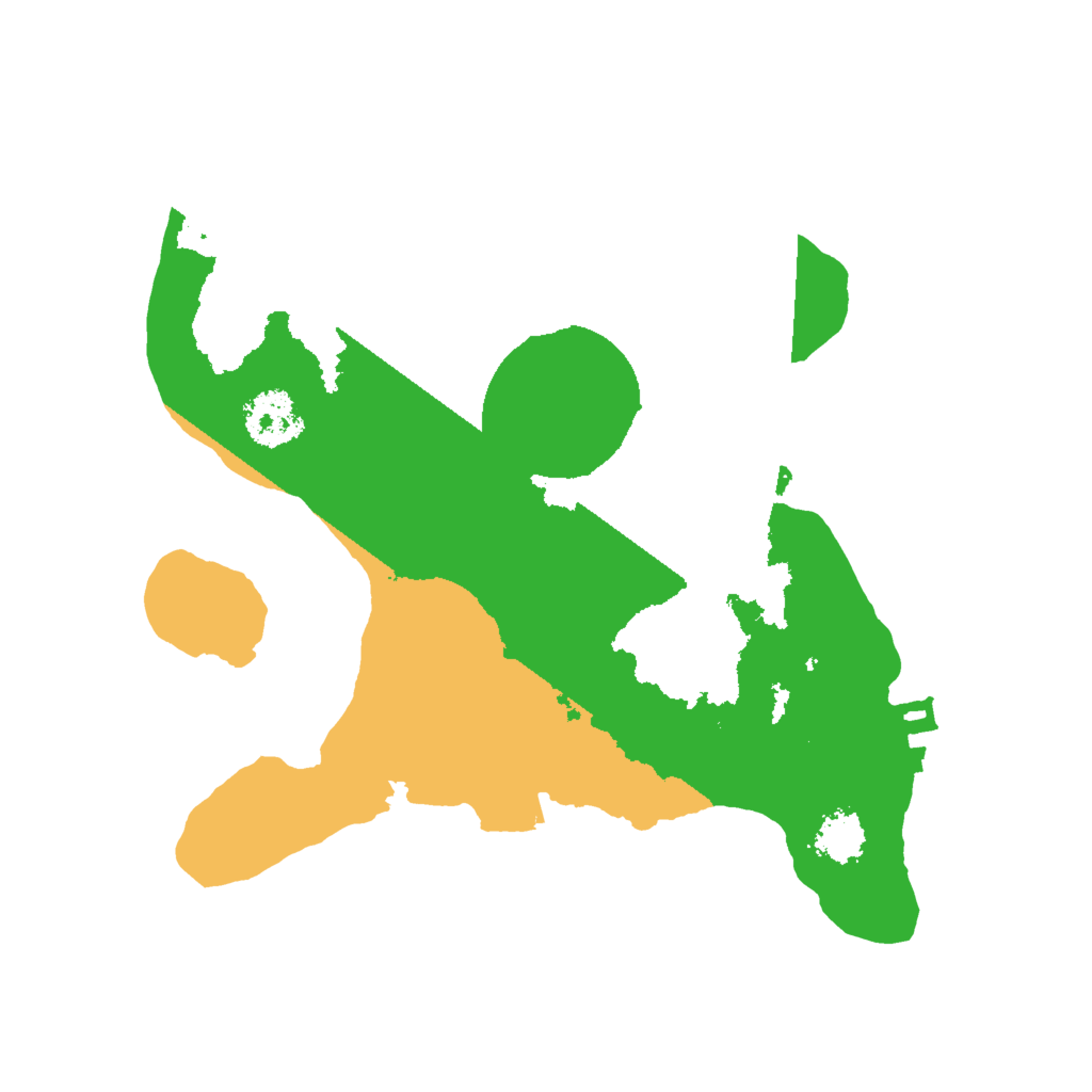 Biome Rust Map: Procedural Map, Size: 2000, Seed: 1654787