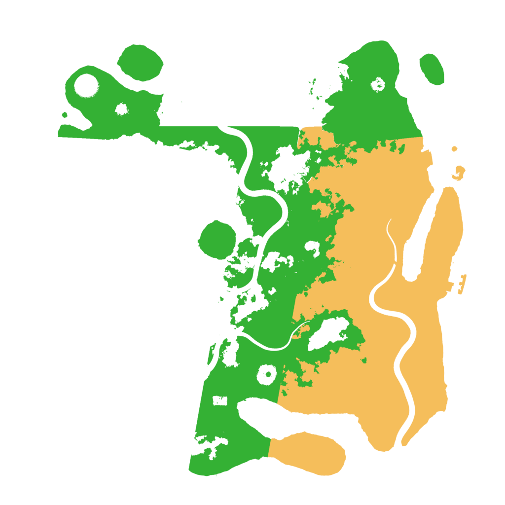 Biome Rust Map: Procedural Map, Size: 3750, Seed: 94323009