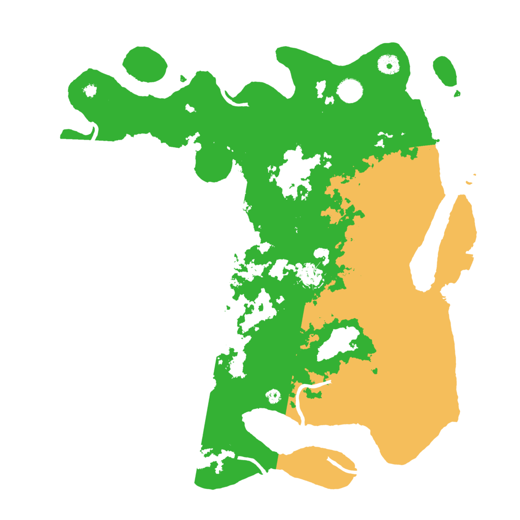 Biome Rust Map: Procedural Map, Size: 3750, Seed: 94323009