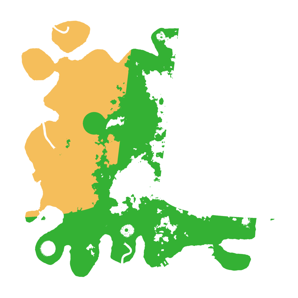 Biome Rust Map: Procedural Map, Size: 3500, Seed: 1378638201
