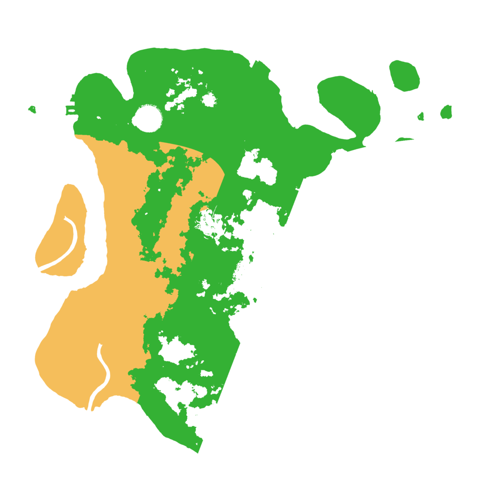 Biome Rust Map: Procedural Map, Size: 3187, Seed: 185101152