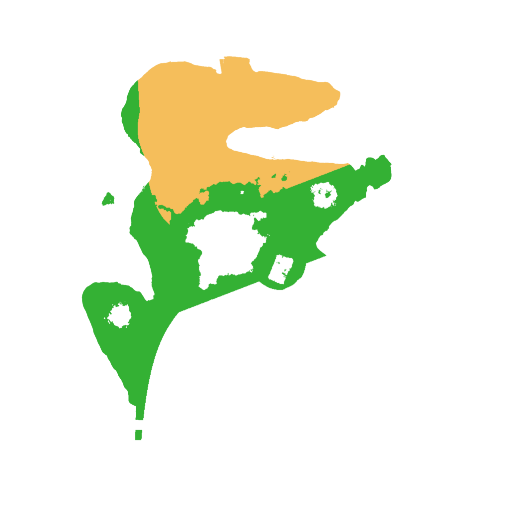 Biome Rust Map: Procedural Map, Size: 2000, Seed: 1577016266